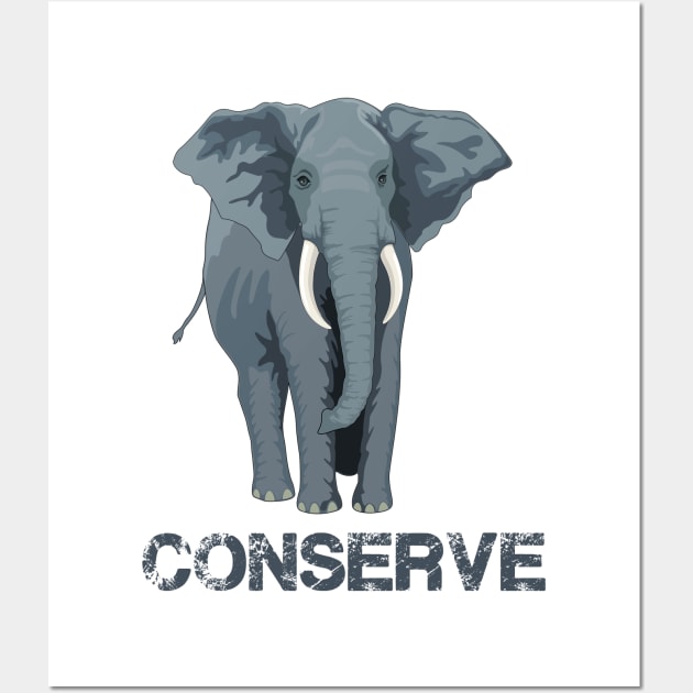 Conserve Animals Wall Art by renzkarlo